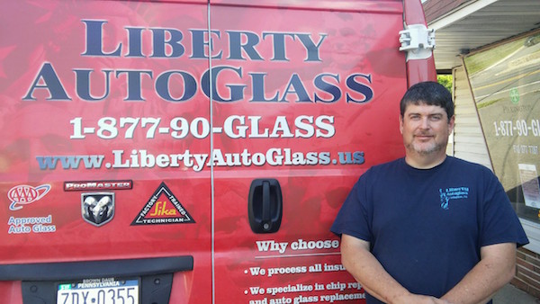 Liberty AutoGlass' owner, Chuck