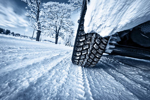 image of snow tires depicting how to prepare car for winter