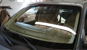 image after the windshield was replaced