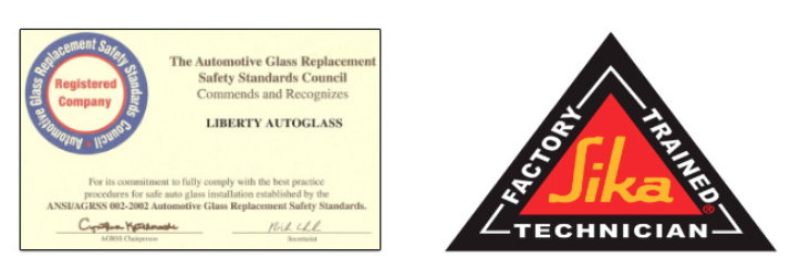 Liberty Auto Glass credentials