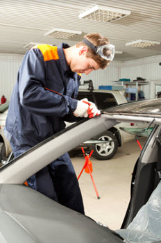 car glass repair shop