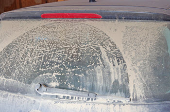 Pitted windshield shop