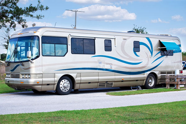 RV after windshield repair