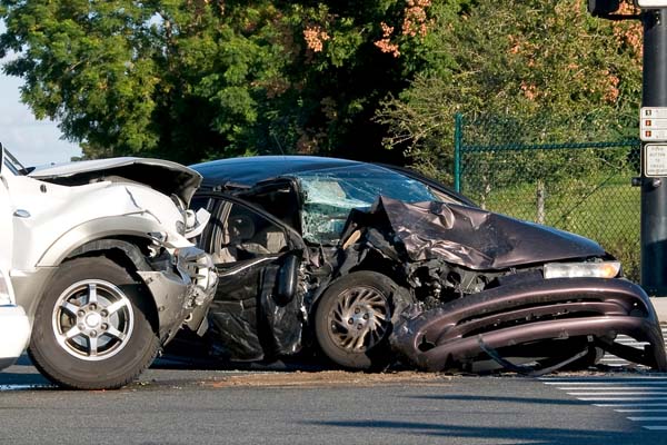 image of a car accident