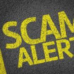 image of the words scam alert depicting auto glass scams